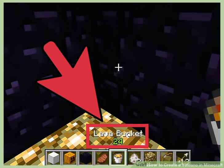 Image intitulée Créer un Volcan dans Minecraft Étape 9